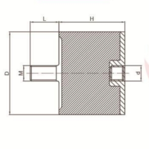 JNDD8050DD37型橡膠減振器