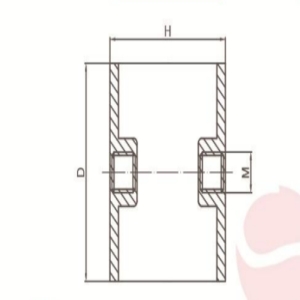 JNDE10055DE16型橡膠減振器